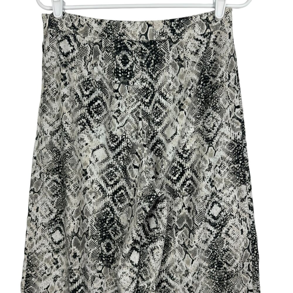 Women's DO+BE Muilticolor Snake Print Side Zip Wide Leg‎ Palazzo Pant sz Large - Picture 3 of 8